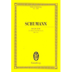 Requiem op.148 : für gem Chor und Orchester - Robert Schumann