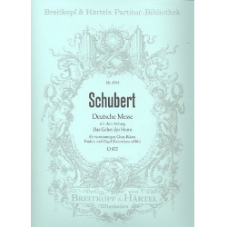Deutsche Messe F-Dur D872 : - Franz Schubert