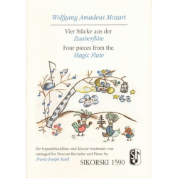 4 Stücke aus der Zauberflöte : - Wolfgang Amadeus Mozart