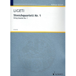 Streichquartett Nr.1 : - György Ligeti