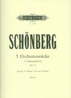 5 Orchesterstücke op.16 :