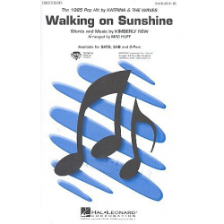 Walking on Sunshine : for mixed chorus - Kimberley Charles Rew