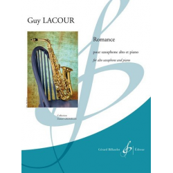 Romance : pour saxophone alto et orgue - Guy Lacour