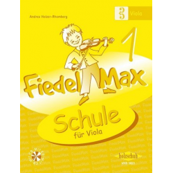 Fiedel-Max für Viola - Schule, Band 1 - Andrea Holzer-Rhomberg