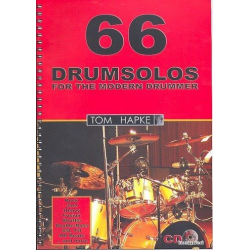 66 Drumsolos for the modern Drummer (+CD) - Tom Hapke