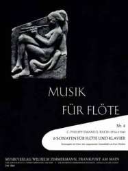 Sonate D-Dur Nr.4 WQ129   : - Carl Philipp Emanuel Bach / Arr. Kurt Walther