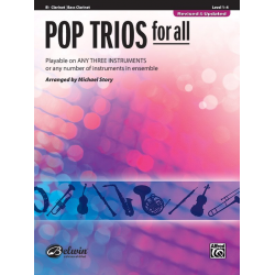 Pop Trios For All/Cl/Bs Cl (Rev) - Diverse / Arr. Michael Story