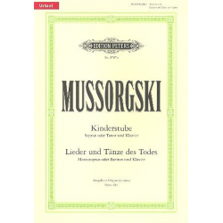 Kinderstube und Lieder und Tänze - Modest Petrovich Mussorgsky