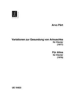 Variationen zur Gesundung von Arinuschka / Für Alina