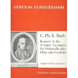 Konzert A-Dur für Violoncello - Carl Philipp Emanuel Bach
