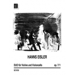 Duo op.7,1 : für Violine und - Hanns Eisler
