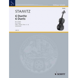 6 Duette Band 2 (Nr.4-6) : - Carl Stamitz