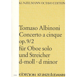 Concerto à cinque d-Moll op.9,2 : - Tomaso Albinoni