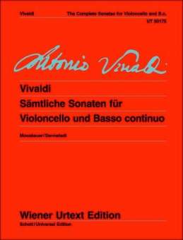 9 Sonaten : für Violoncello und Bc