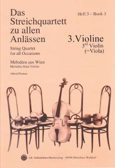 Das Streichquartett zu allen Anlässen Band 3 - Violine 3 (Viola)
