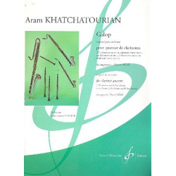 Galop pour orchestre : pour 4 clarinettes - Aram Khachaturian