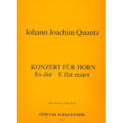 Konzert Es-Dur : für Horn und - Johann Joachim Quantz