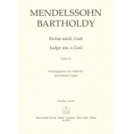 Richte mich Gott Psalm 43 : für - Felix Mendelssohn-Bartholdy
