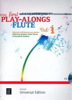 My first Playalongs vol.1 (+CD) : for flute