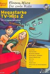 Megastarke TV-Hits Band 2 (+CD) - Diverse / Arr. Uwe Bye
