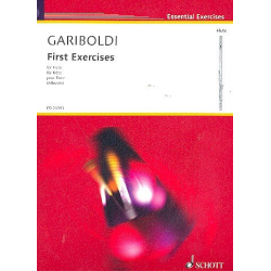 First Exercises : for flute - Giuseppe Gariboldi