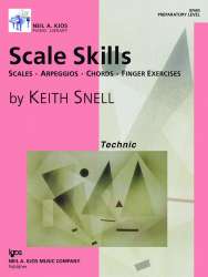 Piano Repertoire Technic: Scale Skills - Preparatory Level - Keith Snell