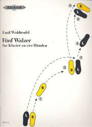 5 Walzer : für Klavier - Emile Waldteufel / Arr. Alfred Didion