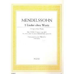 Lieder ohne Worte Nr.9 E-Dur - Felix Mendelssohn-Bartholdy