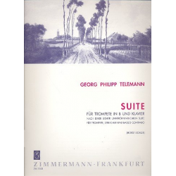 Suite : für Trompete und Klavier - Georg Philipp Telemann