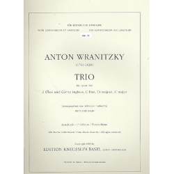 Trio C-Dur : für 2 Oboen und - Anton Wranitzky