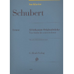 12 bekannte Originalstücke von leicht bis mittelschwer : - Franz Schubert