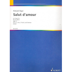 Salut d'amour op.12 : für Violine, - Edward Elgar / Arr. Wolfgang Birtel