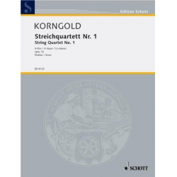 Streichquartett A-Dur Nr.1 op.16 - Erich Wolfgang Korngold