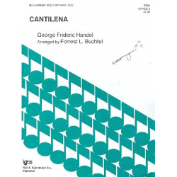 Cantilena für Klarinette und Klavier - Georg Friedrich Händel (George Frederic Handel) / Arr. Forrest L. Buchtel