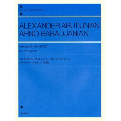 Armenian Rhapsody : for 2 pianos - Alexander Arutjunjan