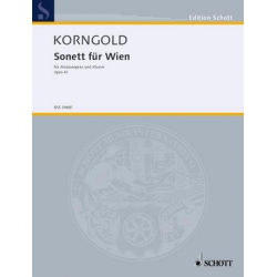 Sonett für Wien op.41 : - Erich Wolfgang Korngold