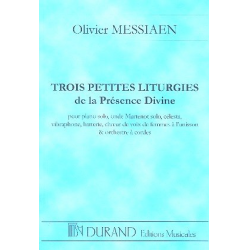 3 petites liturgies de la présence - Olivier Messiaen