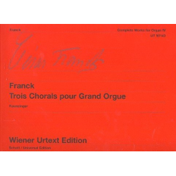 3 chorales pour grand orgue - César Franck