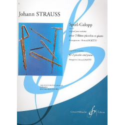 Sperl-Galopp op.42 : pour 2 flutes piccolos - Johann Strauß / Strauss (Vater)