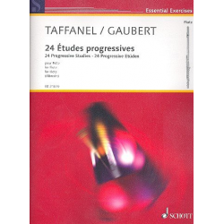 24 progressive Etüden : - Paul Taffanel