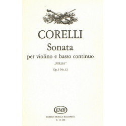 Sonata op.5,12 La Follia : - Arcangelo Corelli