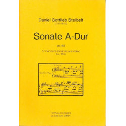 Sonate A-Dur op.45 : für Violine und - Daniel Steibelt