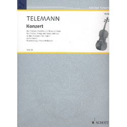 Konzert G-Dur für 2 Violen und - Georg Philipp Telemann