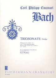 Triosonate D-Dur Wq151 : für Flöte, - Carl Philipp Emanuel Bach