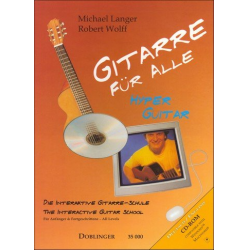Gitarre für alle (+CD-ROM) : die interaktive - Michael Langer