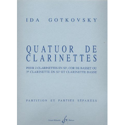 Quatuor de clarinettes : - Ida Gotkovsky