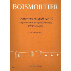 Concerto d-Moll Nr. 6 : für - Joseph Bodin de Boismortier