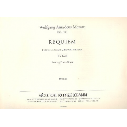 Requiem d-Moll KV626 : - Wolfgang Amadeus Mozart