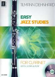 Easy Jazz Studies (+CD) : for clarinet - Tilmann Dehnhard