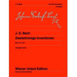 Zweistimmige Inventionen BWV772-786 : - Johann Sebastian Bach / Arr. Oswald Jonas
